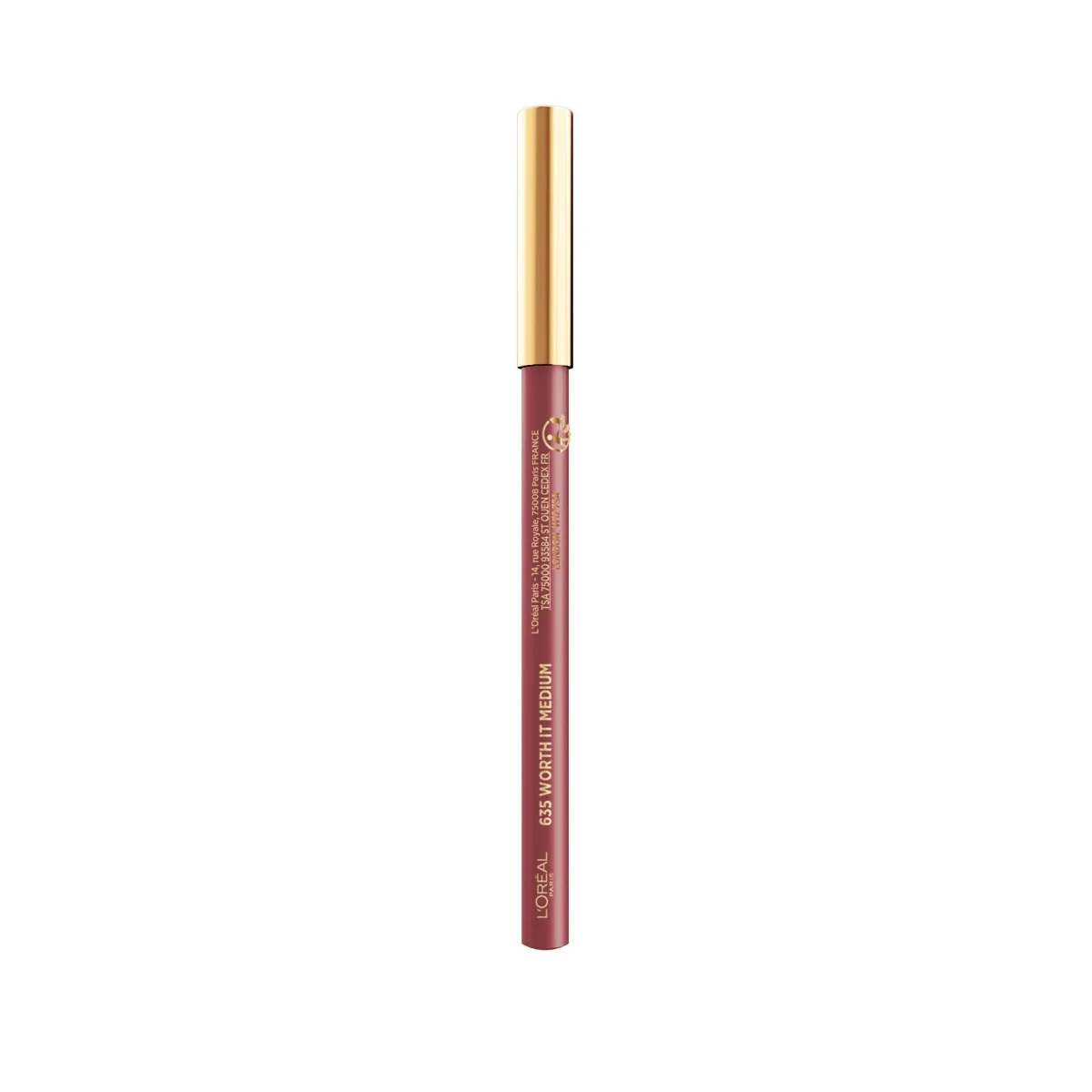 Creion de buze Color Riche 635 Worth It Medium, 1g, L'Oreal Paris
