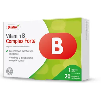 Dr.Max Vitamina B Complex Forte, 20 comprimate 