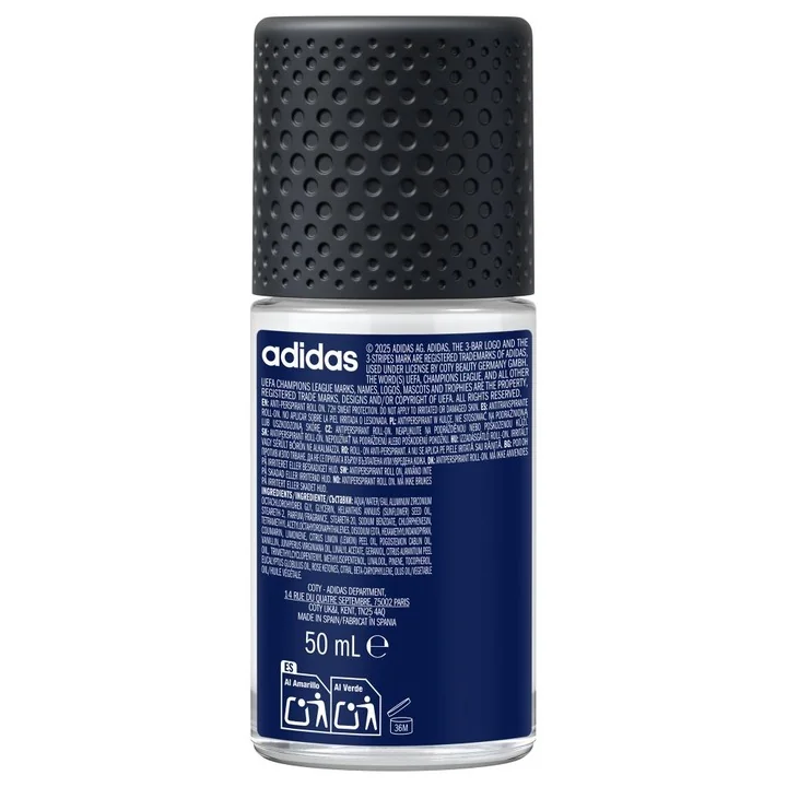 Deodorant Roll-On UEFA Pro Player, 50ml, Adidas