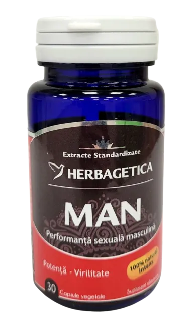 Man Zen Forte, 30 capsule, Herbagetica