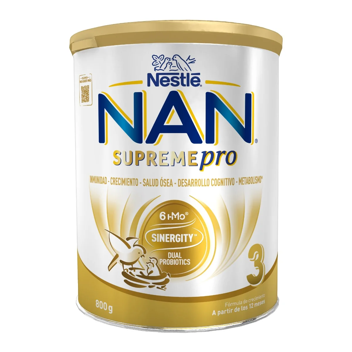 Formula de lapte praf Nan 3 Supreme Pro, 800g, Nestle