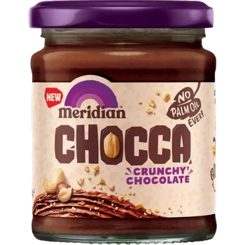Crema tartinabila crocanta de nuci si ciocolata, 240g, Meridian