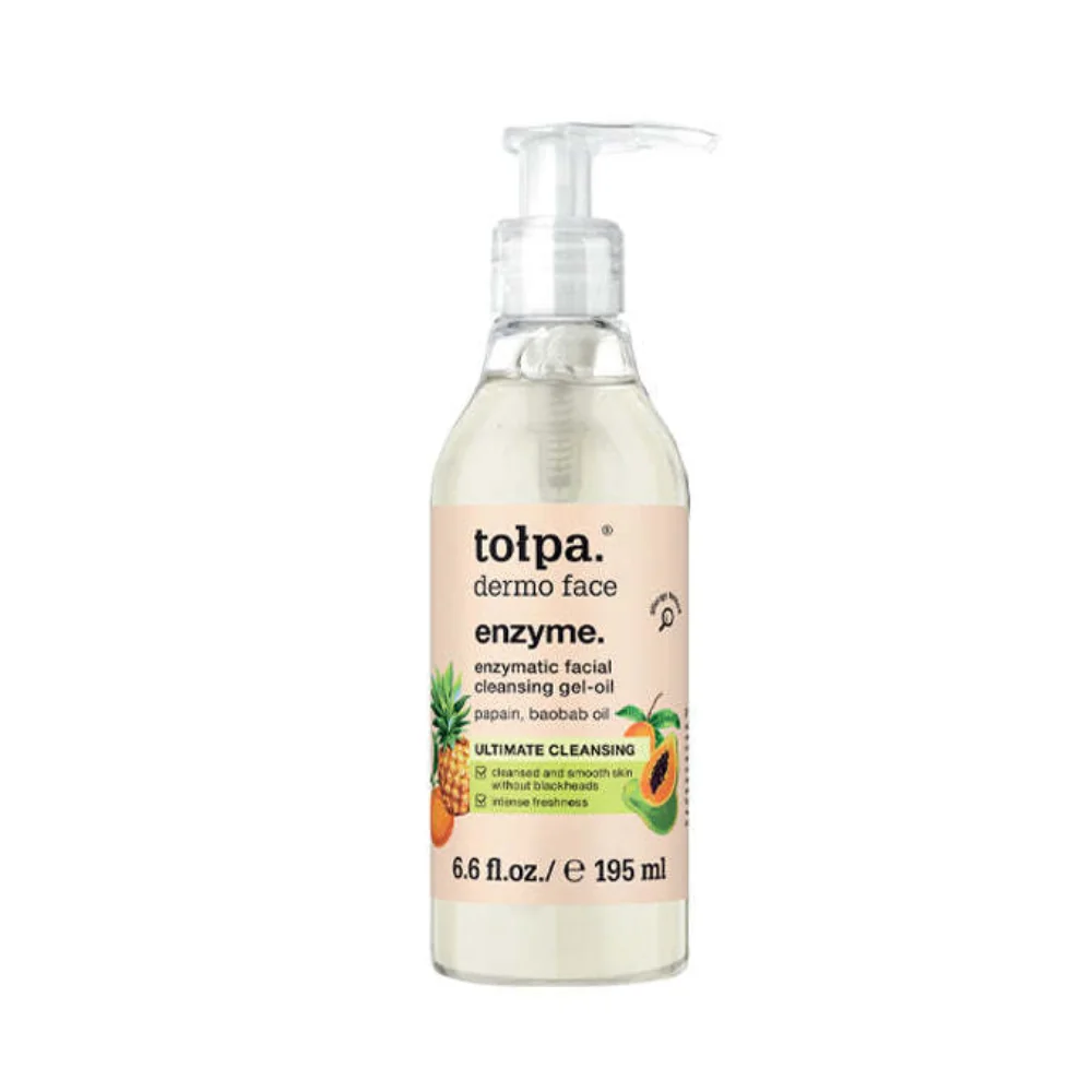 Gel-ulei pentru curatarea fetei Dermo Face Enzyme, 195ml, Tolpa