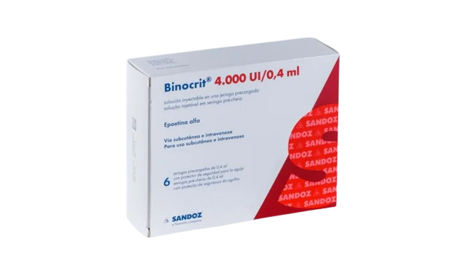Binocrit 4000UI/0.4ml, 6 seringi, Sandoz