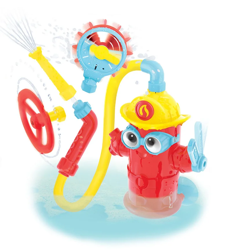 Jucarie pentru baie Pompier Freddy 3-6 ani 40204, 1 bucata, Yookidoo