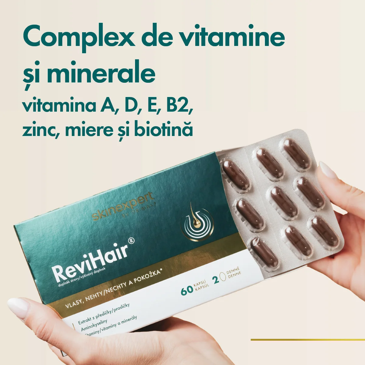 Skinexpert by Dr. Max® ReviHair, 60 capsule