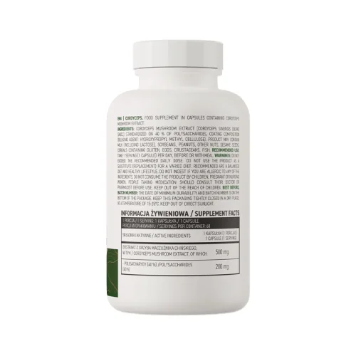 Extract de Codyceps, 60 capsule, OstroVit