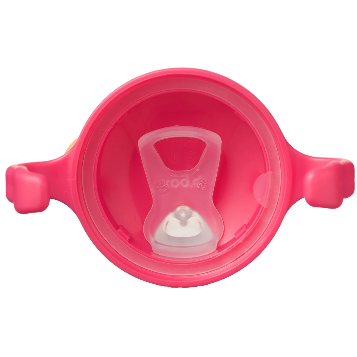 Cana de tranzitie cu cioc de silicon pentru +4 luni Roz, 240ml, Bbox