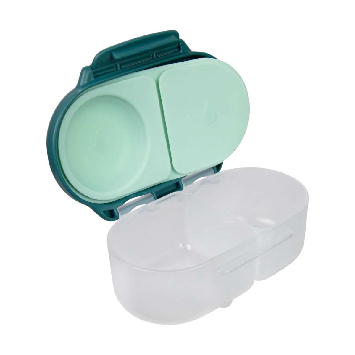 Caserola compartimentata pentru +3 ani Verde Smarald, 1 bucata, Bbox