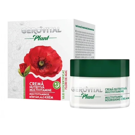 Crema nutritiva multivitamine Plant, 50ml, Gerovital