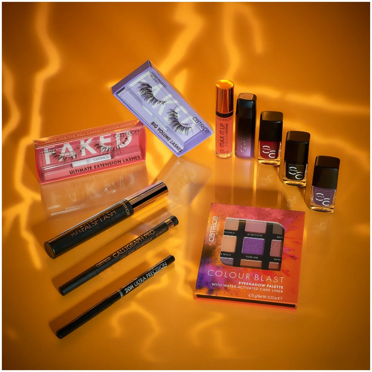 Tus pentru ochi rezistent la apa Calligraph Pro Precise 24h Matt Liner Waterproof 010 - Intense Black, 1.2ml, Catrice