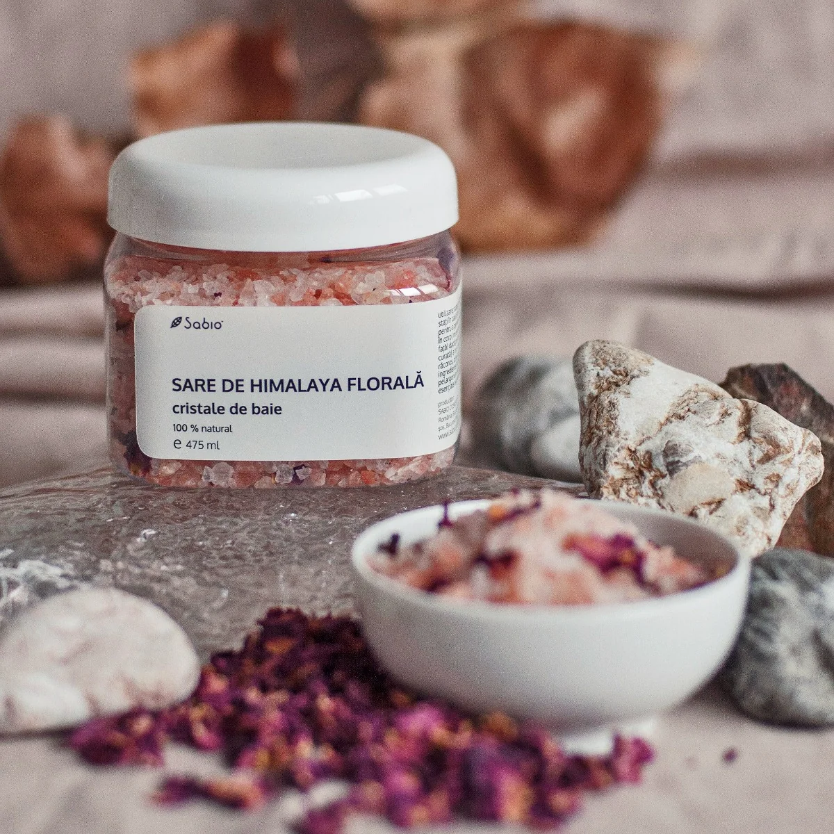 Sare de Himalaya florala, 475ml, Sabio
