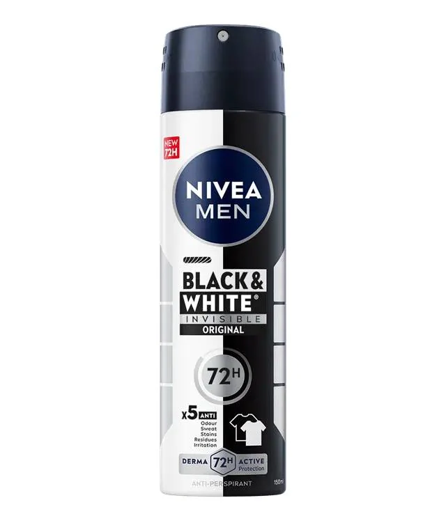 Deodorant spray pentru barbati Black & White Power, 150ml, Nivea