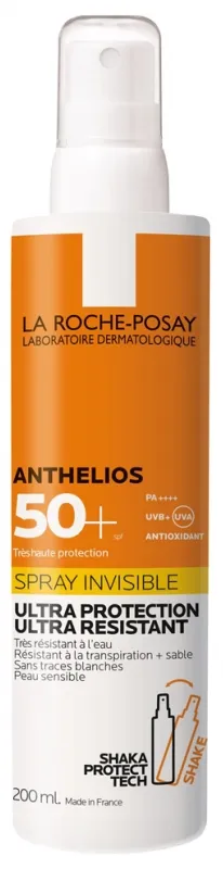 Spray invizibil Anthelios, SPF50+, 200ml, La Roche-Posay