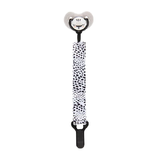 Panglica cu clips pentru suzeta Salt&Pepper, 1 bucata, LOVI