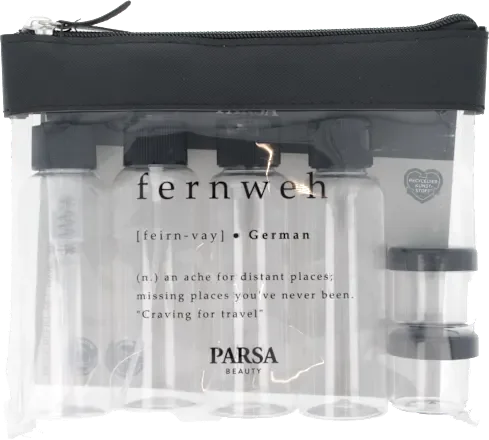 Recipiente pentru calatorie, 6 bucati, Parsa Beauty