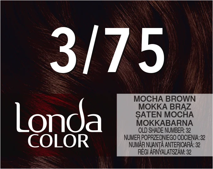 Vopsea de par permanenta 3/75 Mocha Brown, 110ml, Londa