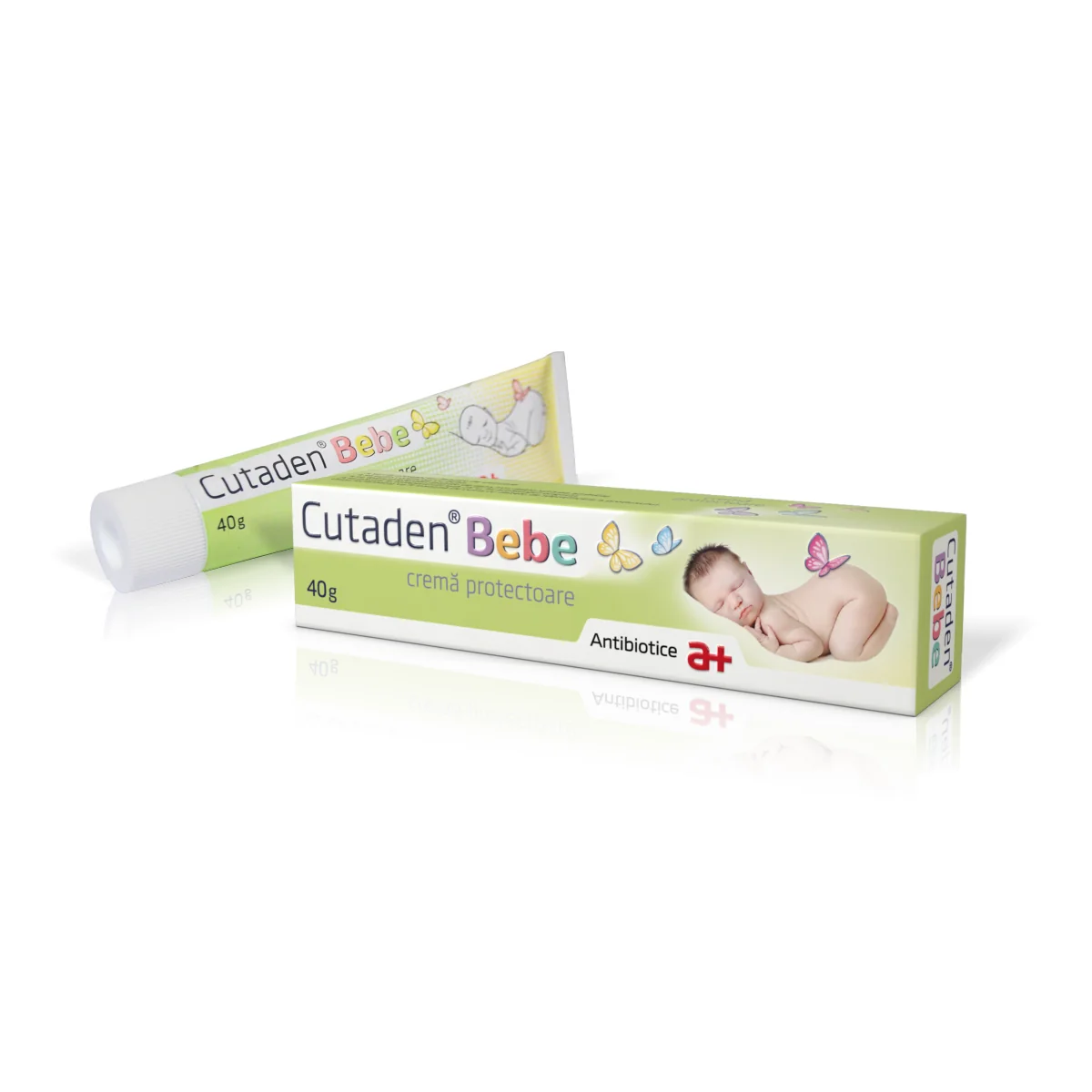 Crema protectoare Cutaden Bebe, 40g, Antibiotice