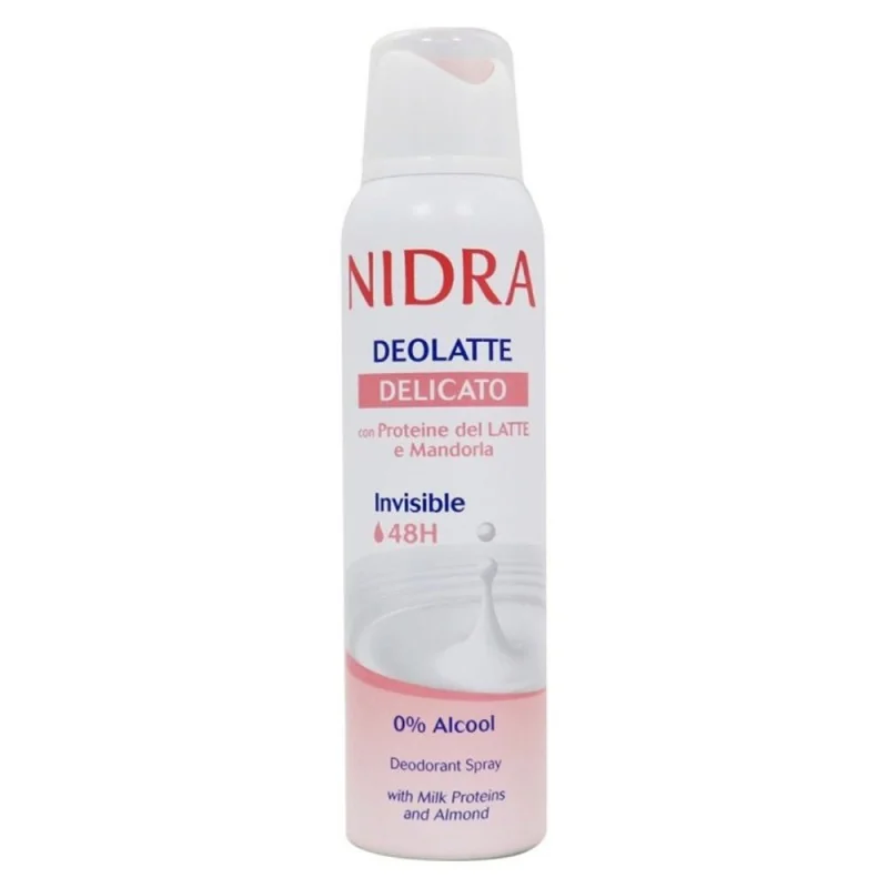 Deodorant spray cu lapte si migdale, 150ml, Nidra