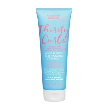 Sampon hidratant pentru parul cret si uscat cu acid hialuronic Thirsty Curls, 250ml, Umberto Giannini