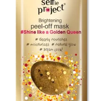 Masca exfolianta si hidratanta Galaxy Shine Like A Golden Queen, 12ml, Selfie Project