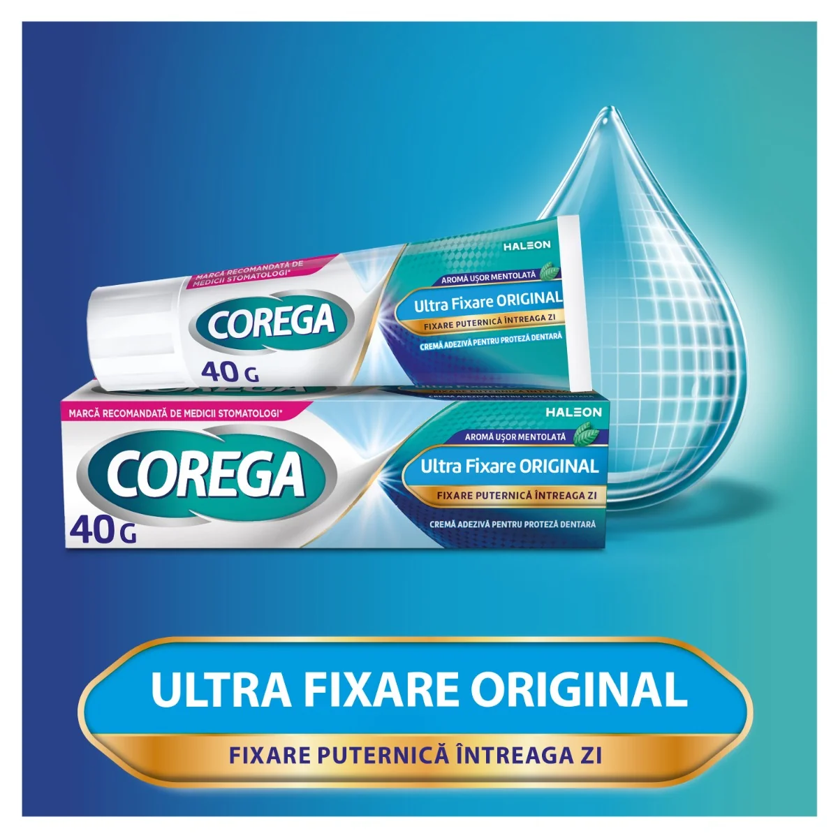 Crema adeziva pentru proteza Original Ultra fixare, 40g, Corega