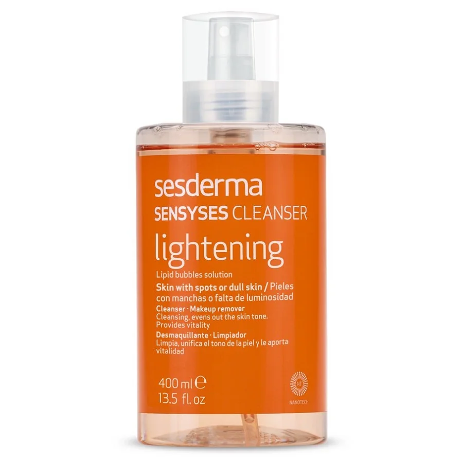 Lotiune pentru curatarea tenului patat sau lipsit de luminozitate Sensyses, 400ml, Sesderma