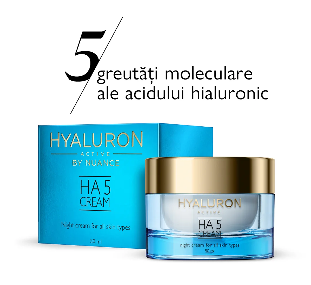 Crema de noapte Hyaluron Active, 50ml, Nuance
