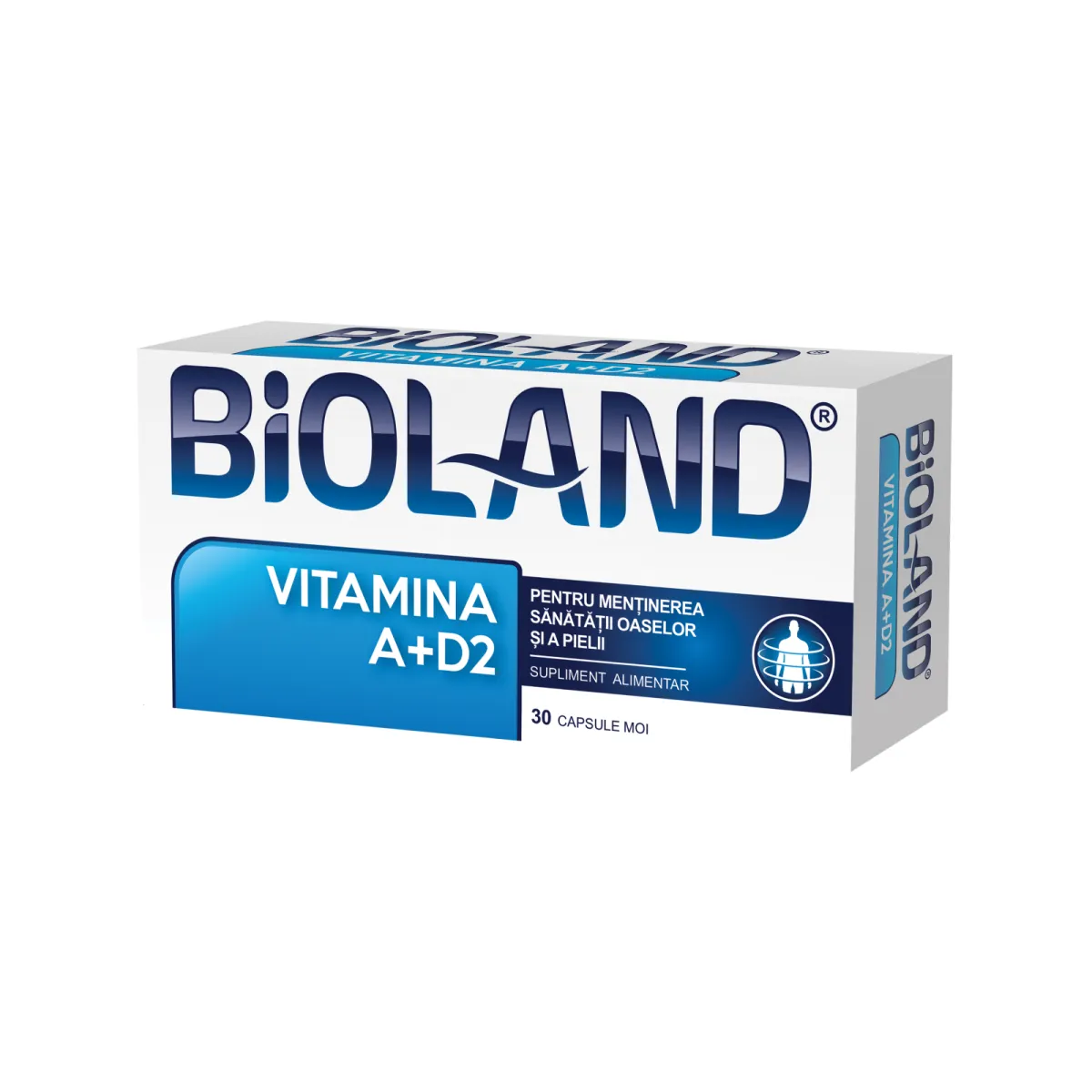 Vitamina A+D2 Bioland, 30 capsule moi, Biofarm