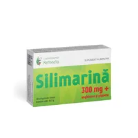 Silimarina 300mg, 30 comprimate filmate, Laboratoarele Remedia