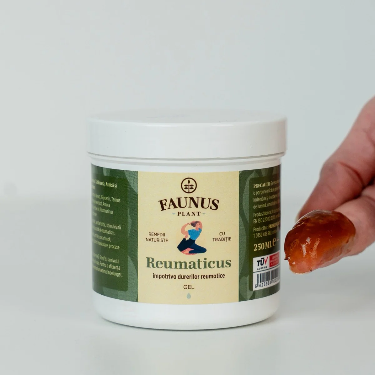 Gel pentru dureri reumatice Reumaticus, 250ml, Faunus Plant
