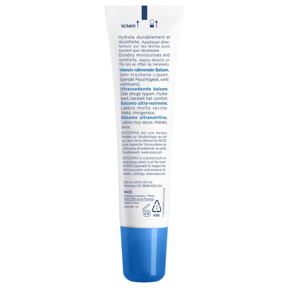 Balsam de buze Atoderm, 15ml, Bioderma