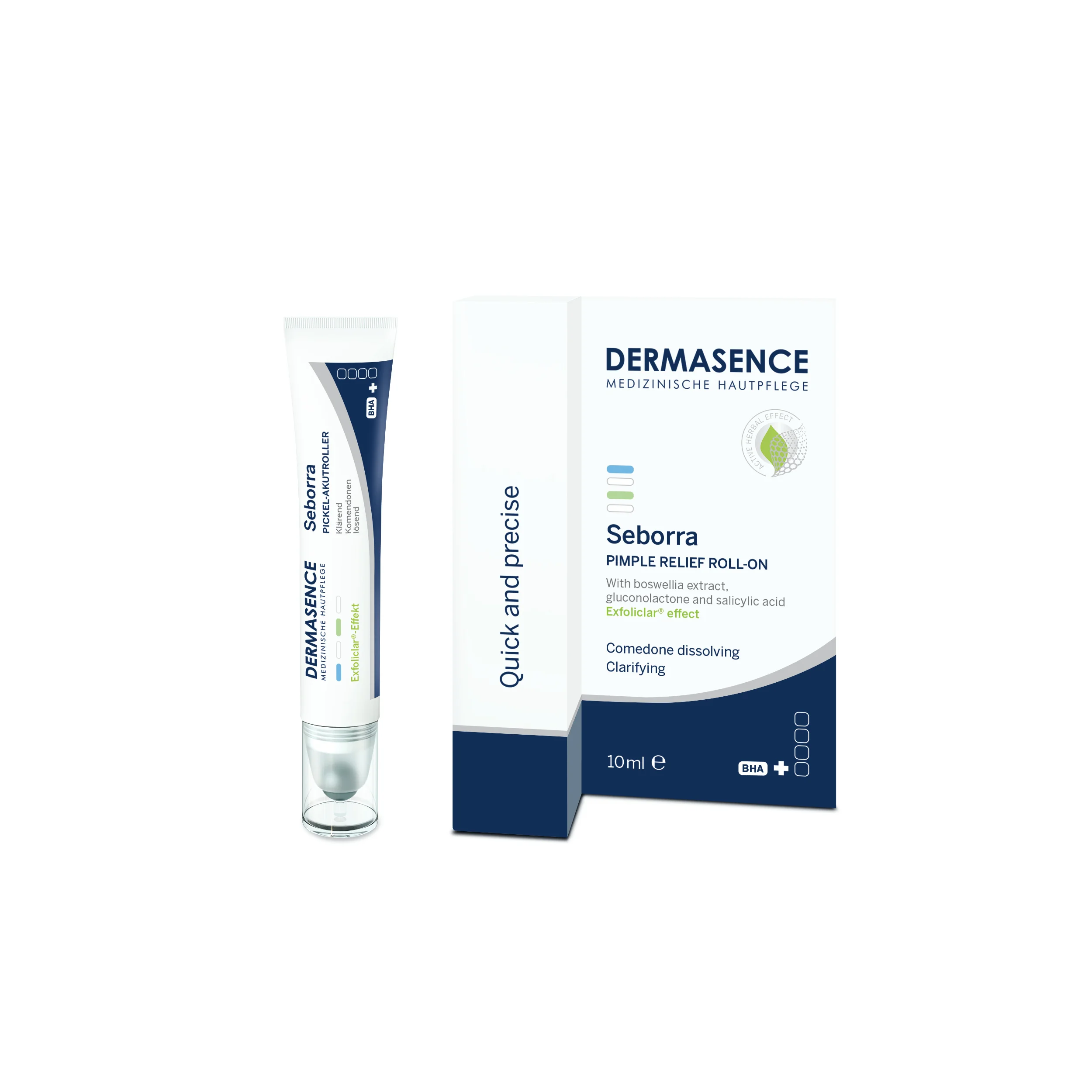 Roll-on cu actiune antiacneica Seborra, 10ml, Dermasence