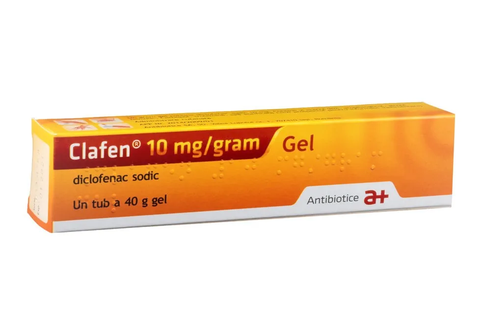 Clafen 10mg/g Gel tub, 40g, Antibiotice