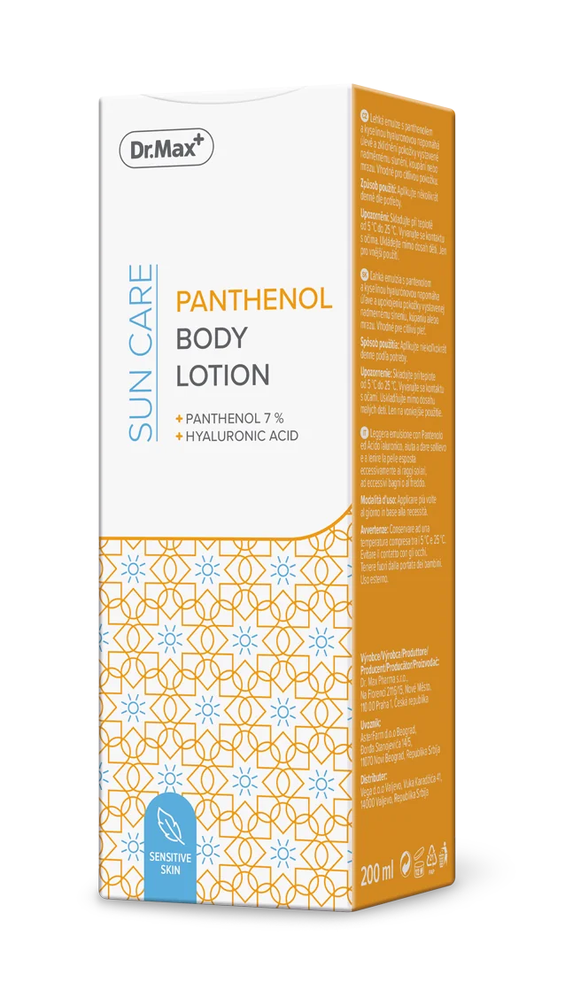 Dr. Max Lotiune cu Panthenol, 200ml