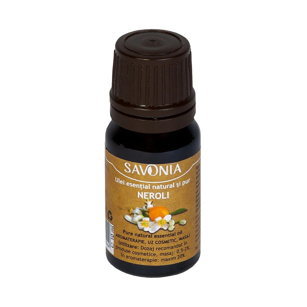 Ulei esential natural si pur de neroli, 10ml, Savonia