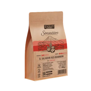 Cafea boabe El Salvador Red Burbon, 200g, Evolet