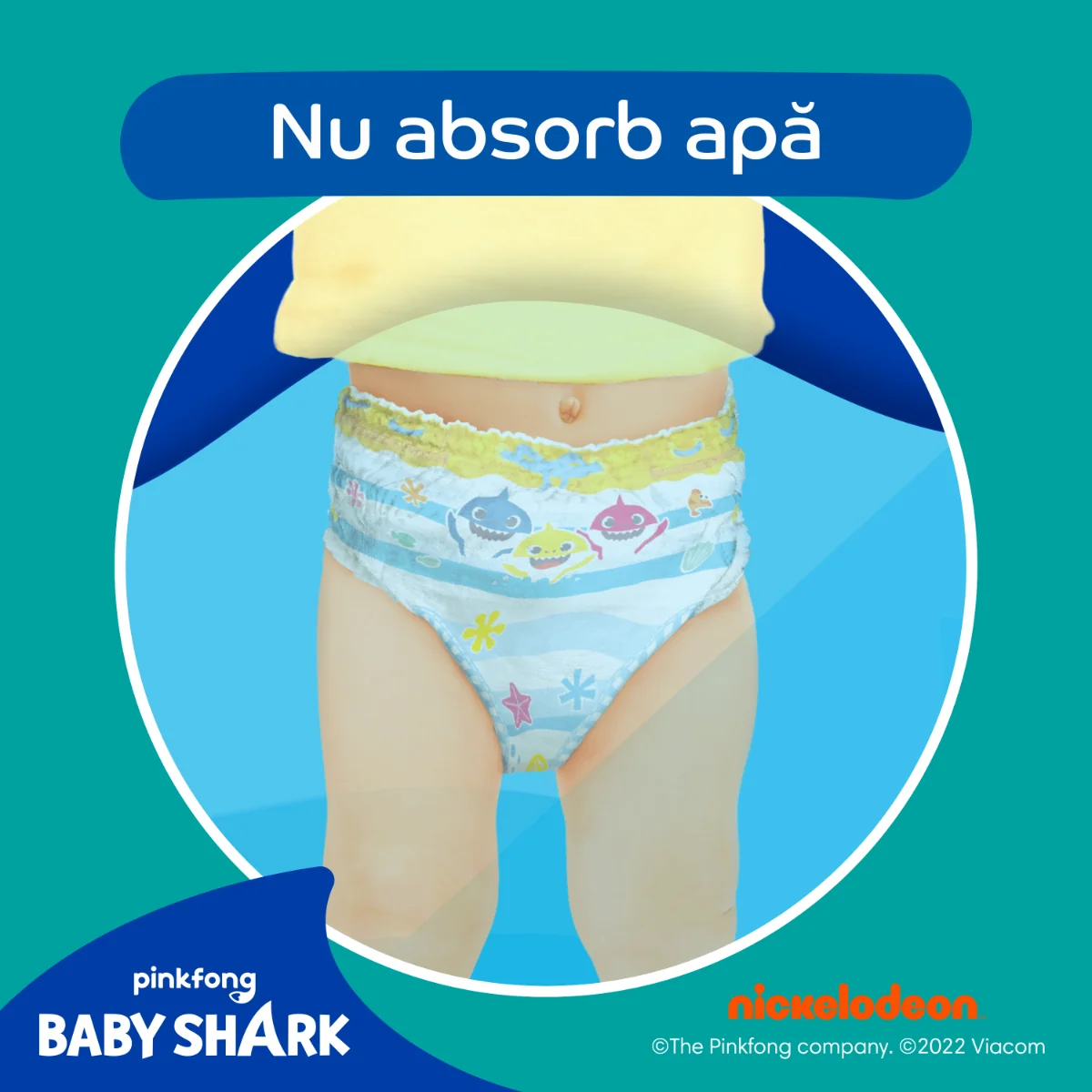 Scutece chilotel pentru apa Marimea 3-4 6-11kg, 12 bucati, Pampers