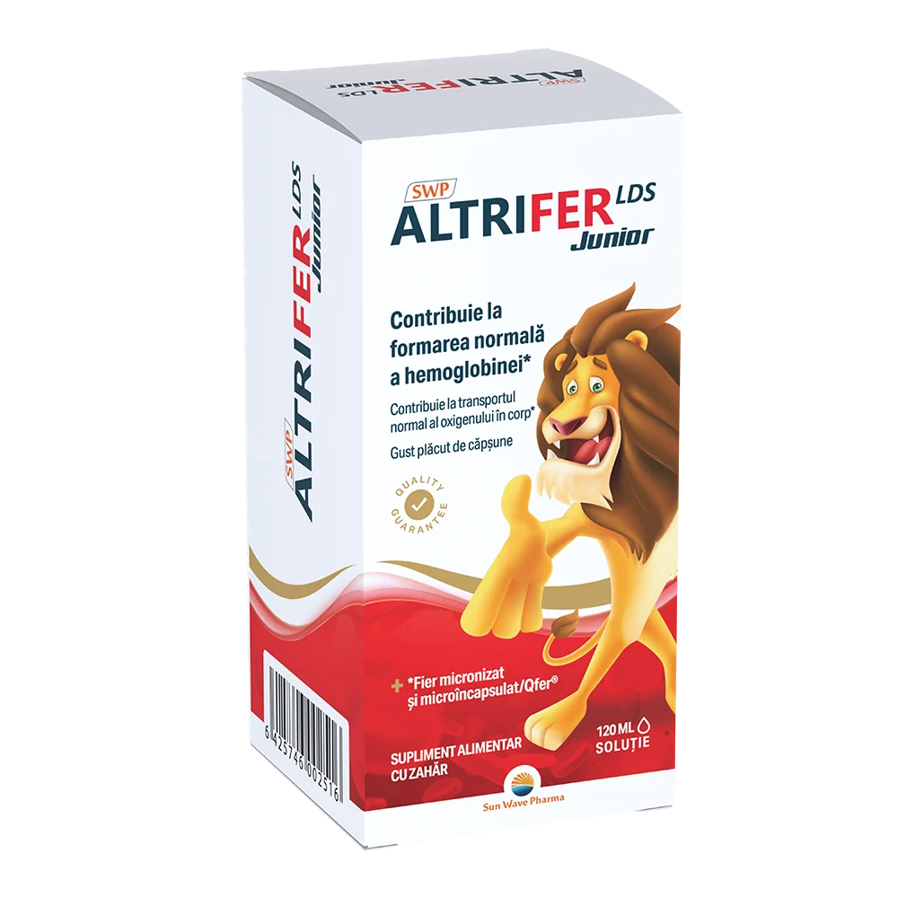 Solutie Altrifer LDS Junior, 120ml, Sun Wave Pharma