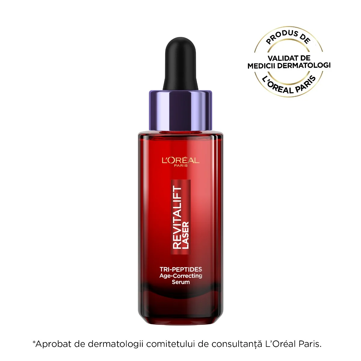Serum antirid cu Tri-Peptide Revitalift Laser, 30ml, L'Oreal Paris