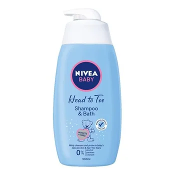 Sampon si spuma de baie, 500ml, Nivea Baby