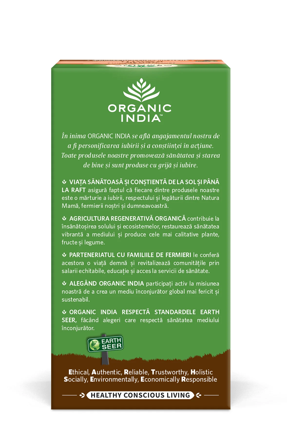 Ceai tulsi ayush Kwath Sistem Imunitar, 25 plicuri, Organic India