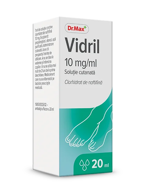 Dr.Max Vidril 10mg/ml Solutie cutanata, 20ml
