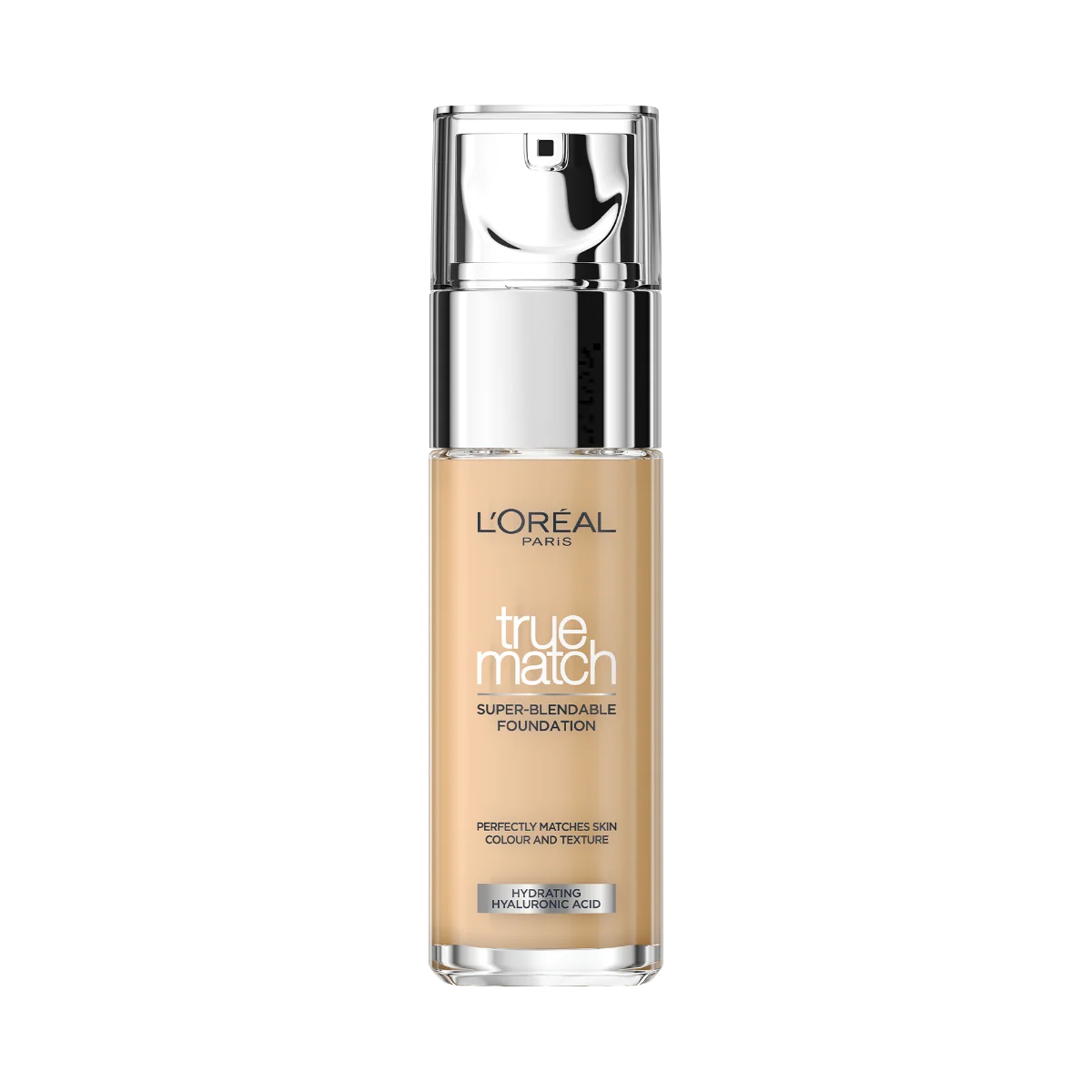 Fond de ten infuzat cu acid hialuronic True Match 2N Neutral, 30ml, L'Oreal Paris