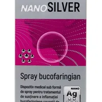Spray pentru gat Coldisept NanoSilver, 20ml, Arkona