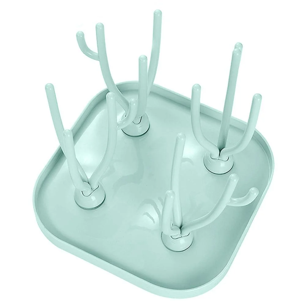 Suport pentru uscarea biberoanelor si accesoriilor Mint Green, 1 bucata, Lorelli