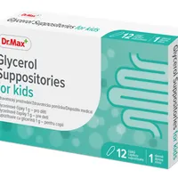 Dr. Max Supozitoare cu glicerina pentru copii, 12 bucati
