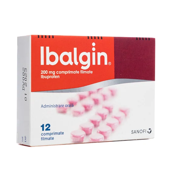 Ibalgin 200mg, 12 comprimate filmate, Sanofi