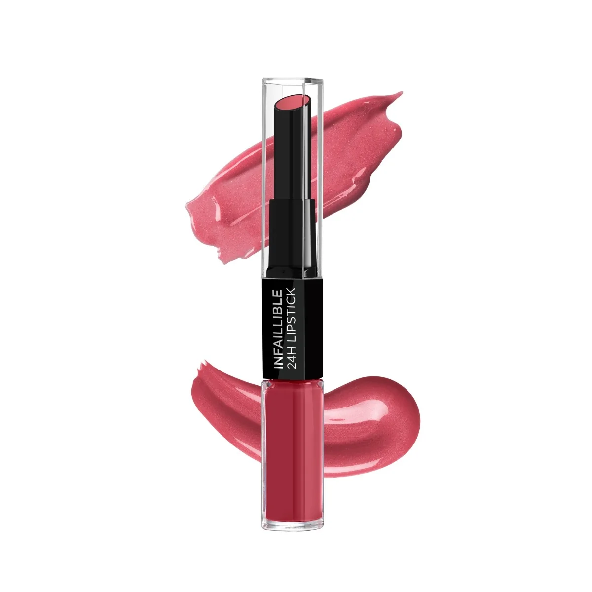 Ruj lichid rezistent la transfer Infaillible Long Lasting Parisian Nudes 804 Metro-Proof Rose, 5.6ml, L'Oreal