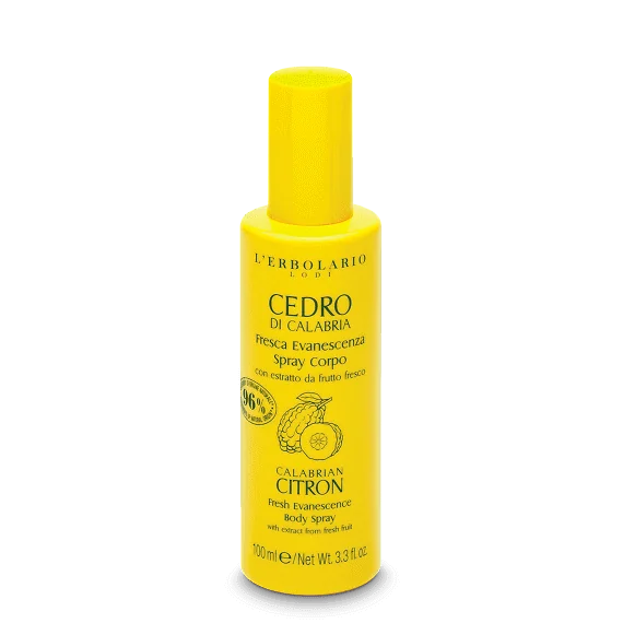 L'Erbolario Spray pentru corp Calabrian Citron, 100ml
